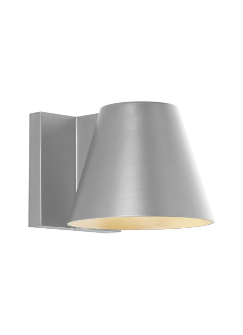Visual Comfort Modern - 700WSBOW4I-LED830 - LED Outdoor Wall Mount - Bowman - Silver