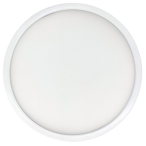 Bulbrite - 773604 - 7 Flush Mount - Builder Fixtures - White
