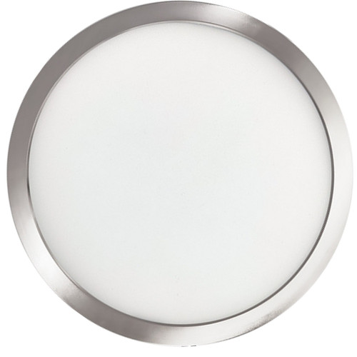Bulbrite - 773606 - 7 Flush Mount - Builder Fixtures - Nickel