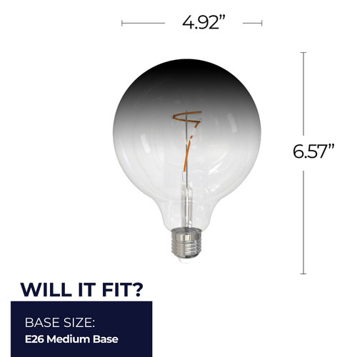 Bulbrite - 776997 - Light Bulb - 8 - Clear/Smoke