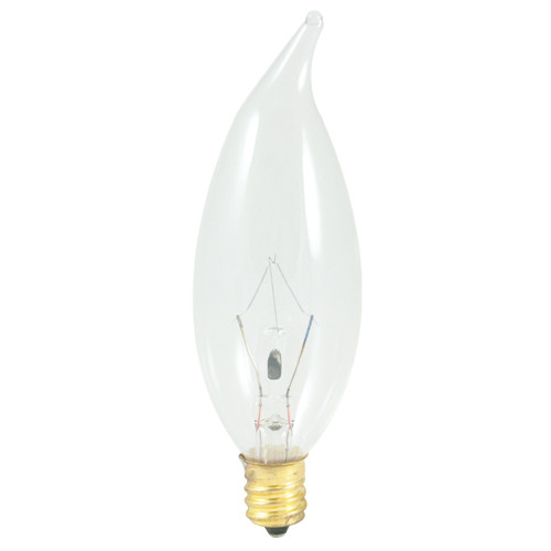 Bulbrite - 493025 - Light Bulb - Flame - Clear