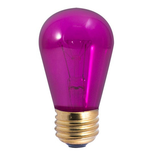 Bulbrite - 701511 - Light Bulb - Indicator - Transparent Purple