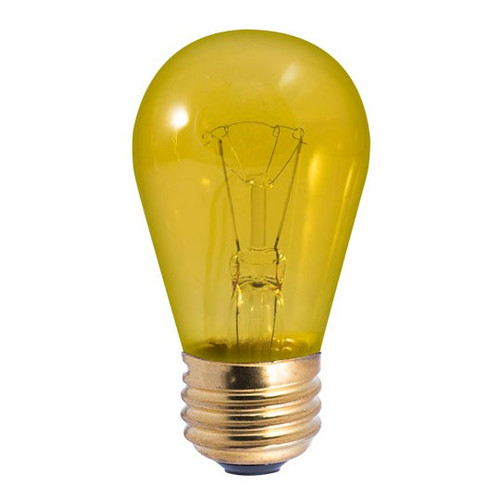 Bulbrite - 701811 - Light Bulb - Indicator - Transparent Yellow