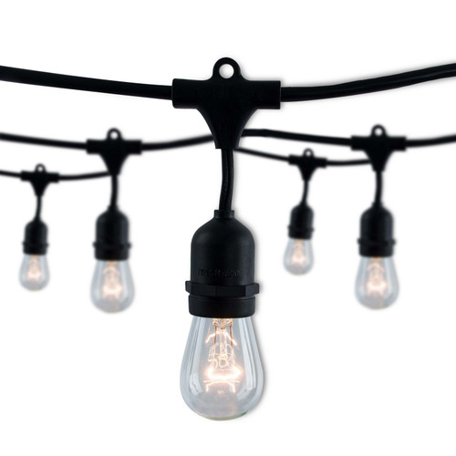 Bulbrite - 812312 - String Light - String - Black