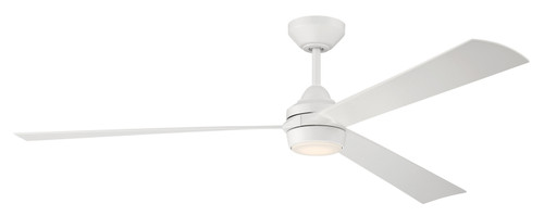 Craftmade - STL60W3 - 60 Ceiling Fan - Sterling - White