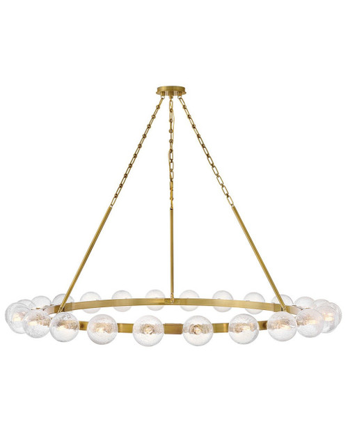Fredrick Ramond - FR30526LCB - LED Chandelier - Coco - Lacquered Brass