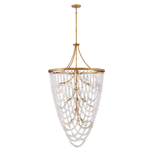 Fredrick Ramond - FR41598DA - LED Chandelier - Myra - Distressed Brass