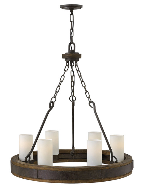 Fredrick Ramond - FR48436IRN - LED Chandelier - Cabot - Rustic Iron