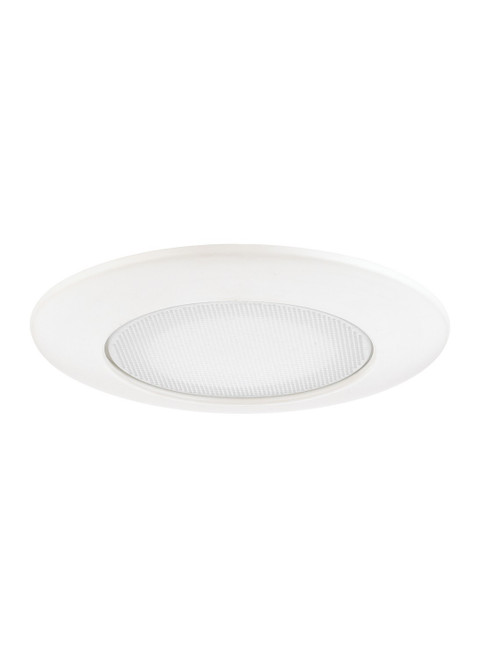 Generation Lighting - 11033AT-15 - 6Flat Glass Shower Trim with Reflector - Recessed Trims - White