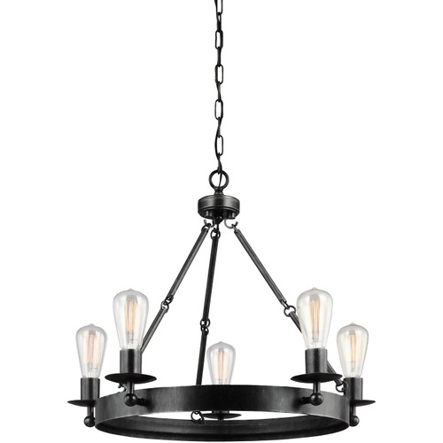 Generation Lighting - 3110205-846 - Five Light Chandelier - Ravenwood Manor - Stardust