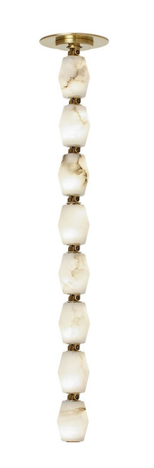 Visual Comfort Modern - SLPD55027ALBHABR-277 - LED Pendant - Collier - Hand Rubbed Antique Brass