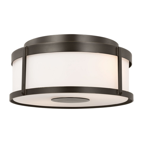 Generation Lighting - GLO1132OE-ANBZ - Flush Mount - Luning - Antique Bronze