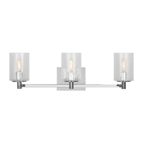 Generation Lighting - GLV1033EN/CH - Three Light Wall / Bath - Parker - Chrome