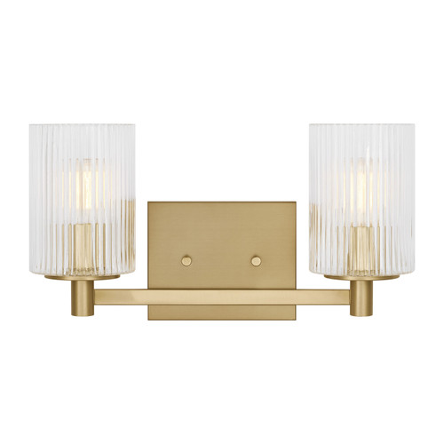 Generation Lighting - GLV1042EN/SB - Two Light Wall / Bath - Lando - Satin Bronze