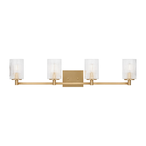 Generation Lighting - GLV1044EN/SB - Four Light Wall / Bath - Lando - Satin Bronze