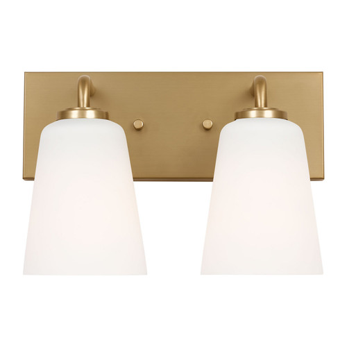 Generation Lighting - GLV1052SB - Vanity - Miles - Satin Brass