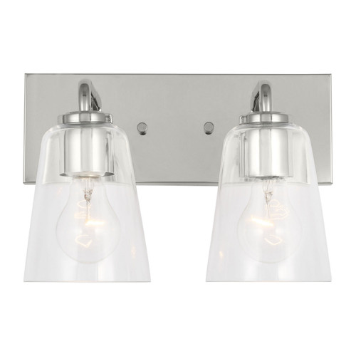 Generation Lighting - GLV1062CH - Vanity - Miles - Chrome