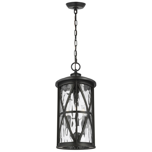 Generation Lighting - OL15209ANBZ - Three Light Outdoor Pendant - Millbrooke - Antique Bronze