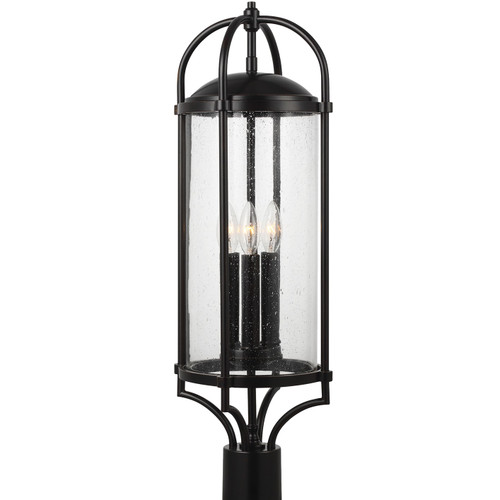 Generation Lighting - OL7627ES - Three Light Post/Pier Lantern - Dakota - Espresso