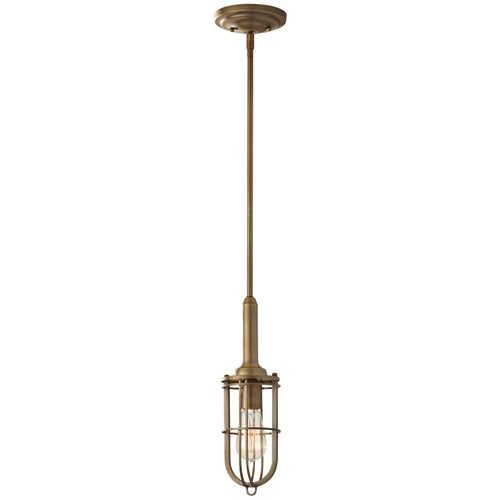 Generation Lighting - P1240DAB - One Light Pendant - Urban Renewal - Dark Antique Brass