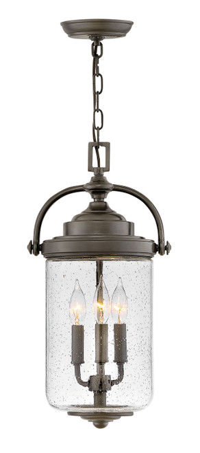 Hinkley - 2752OZ - LED Hanging Lantern - Willoughby - Oil Rubbed Bronze