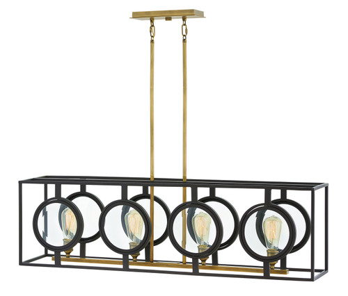 Hinkley - 3926KZ - LED Linear Chandelier - Fulham - Buckeye Bronze