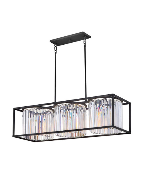 Hinkley - 4556BK - LED Pendant - Giada - Black