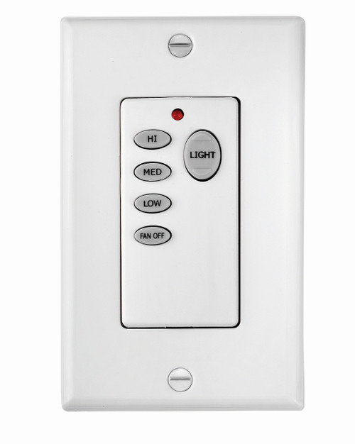 Hinkley - 980040FWH - Wall Control - Wall Control 3 Speed - White