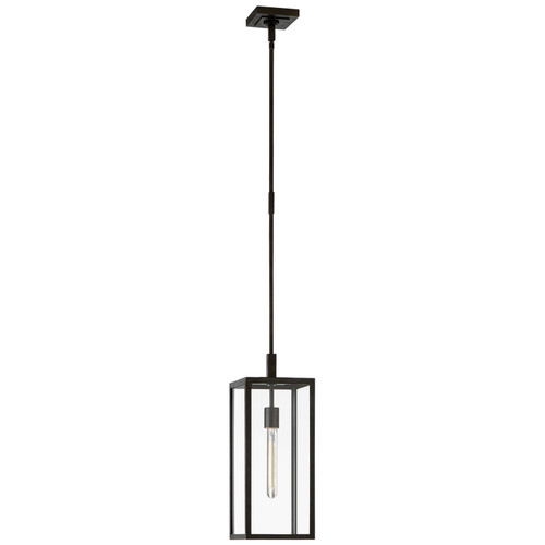 Visual Comfort Signature - CHO 5932AI-CG - One Light Hanging Lantern - Fresno - Aged Iron