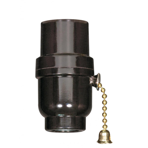 Satco - 80-1108 - Socket - Brass