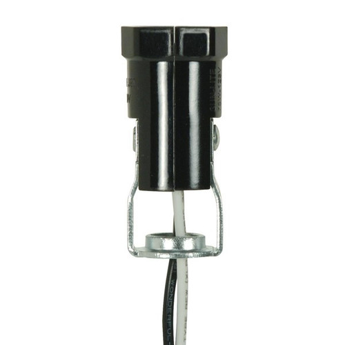 Satco - 80-1300 - Socket - Black