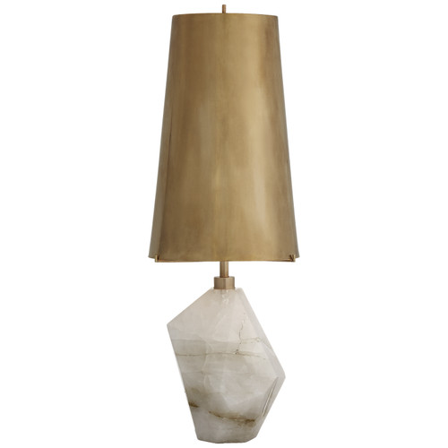manufacturer_finish:Natural Quartz Stone|manufacturer_glass:5.5 x 8 x 12.25 Antique Brass