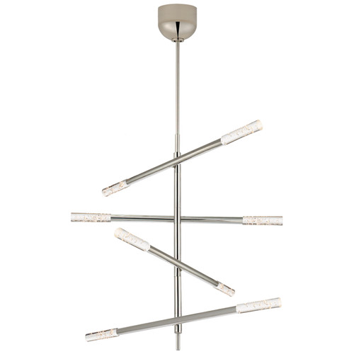 Visual Comfort Signature - KW 5592PN-SG - LED Chandelier - Rousseau - Polished Nickel
