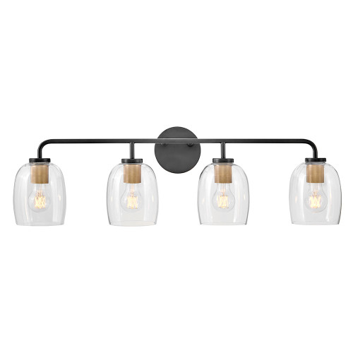 Lark - 85014BK - LED Bath - Percy - Black