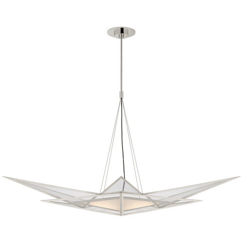 Visual Comfort Signature - KW 5650PN-CLG - LED Chandelier - Ori - Polished Nickel