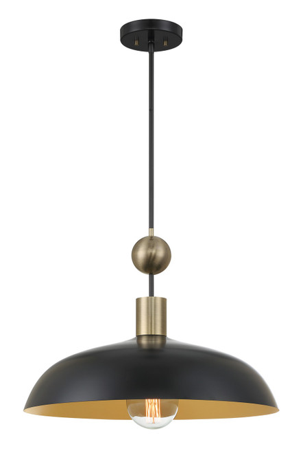 Minka-Lavery - 1996-862 - One Light Pendant - BILOXI - Coal
