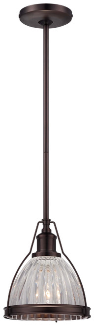 Minka-Lavery - 2242-267C - One Light Mini Pendant - Dark Brushed Bronze