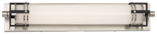 Minka-Lavery - 241-420-L - LED Bath - Brushed Nickel w/Sand Black Highlights