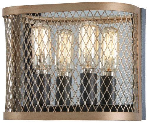 Minka-Lavery - 4682-107 - Two Light Bath - Marsden Commons - Smoked Iron w/Aged Gold