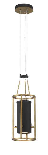 Minka-Lavery - 5085-781-L - LED Mini Pendant - Levitation - Sand Coal And Soft Brass
