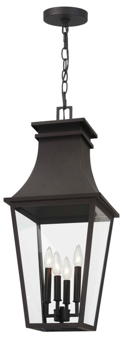 Minka-Lavery - 7999-66 - Four Light Outdoor Chain Hung - Gloucester - Sand Coal