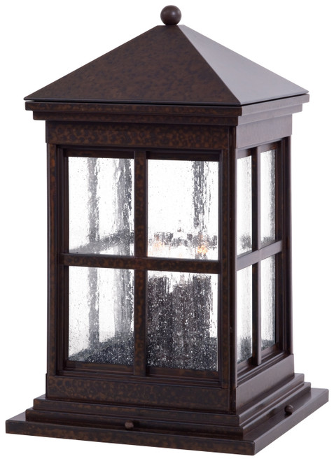 Minka-Lavery - 8567-51 - Four Light Pier Mount - Berkeley - Rust