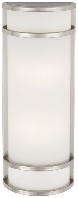 Minka-Lavery - 9803-144 - Two Light Pocket Lantern - Bay View - Brushed Stainless Steel