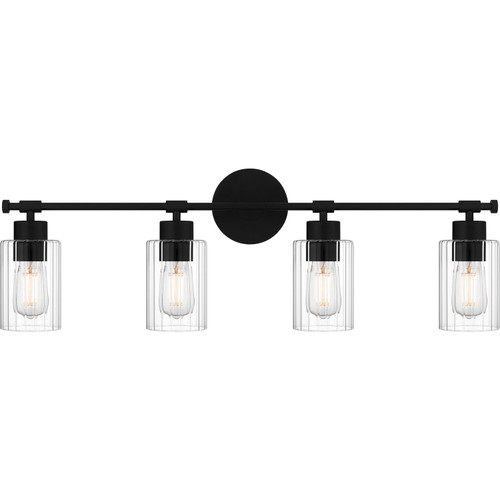 Quoizel - CAP8632MBK - Four Light Bath - Caputo - Matte Black