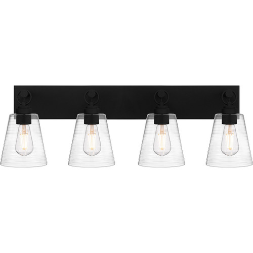Quoizel - DAC8633EK - Four Light Bath - Dacosta - Earth Black