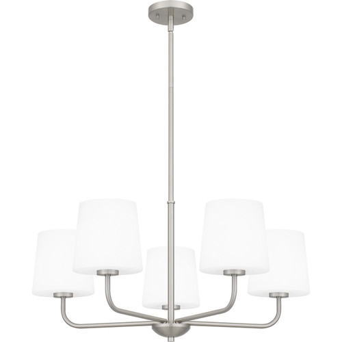 Quoizel - GGR5028BN - Five Light Chandelier - Gallagher - Brushed Nickel