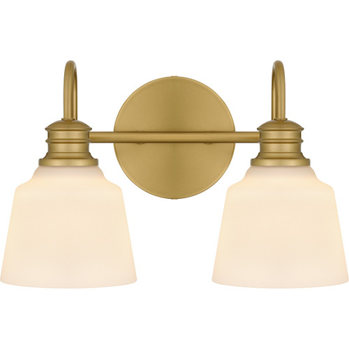 Quoizel - HIN8614AB - Two Light Bath - Hinton - Aged Brass