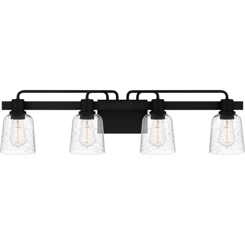 Quoizel - LYD8634MBK - Four Light Bath - Lydia - Matte Black