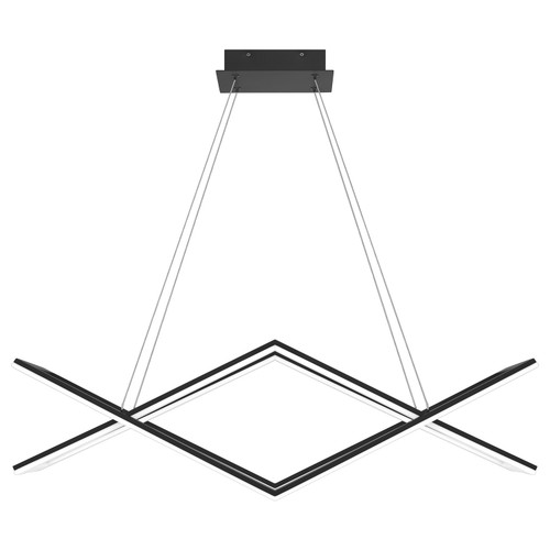 Quoizel - PCNEW136MBK - LED Linear Chandelier - Newman - Matte Black