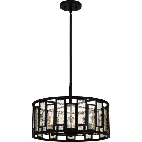 Quoizel - QP5600MBK - Four Light Pendant - Quoizel Pendant - Matte Black